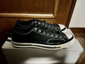 即決！MONCLER GENIUS × fragment コンバース Chuck 70 ブラック 28.5CM 藤原ヒロシ