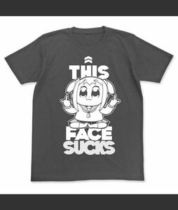 ポプテピピック グッズ ポプテピピックSUCKS Tシャツ BLACK Sサイズ コスパ COSPA タグ付き