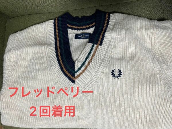 値下げ中　フレッドペリー　Fred Perry ニット　長袖　2回着用　