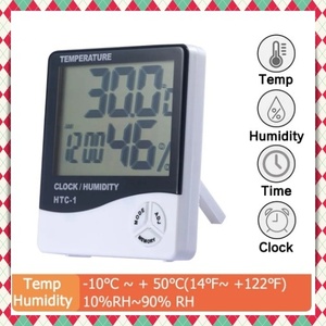 デジタル温湿度計 置時計 温度計 湿度計 時計 目覚まし アラーム カレンダー 5機能搭載 スタンド 壁掛け 多機能 風邪 インフルエンザ 予防