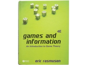 洋書◆ゲーム理論と応用ミクロの入門書 本 Games and Information