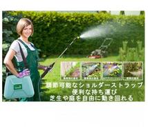 噴霧器 電動 5L 充電式 背負式 軽量 バッテリー式 除草剤 農薬 背負い 低騒音 肩に優しい 散布 洗車 散水 芝生 畑 除草 園芸 消毒_画像5