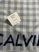 【正規品】CK Calvin Klein / CKカルバン・クライン ガーゼタオルハンカチ 未使用品　グレー　 #dbt-7737_画像2