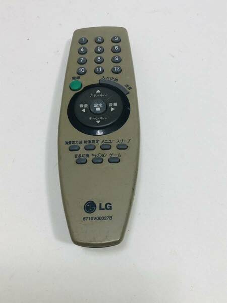 【LG リモコン FL36】送料無料 即日発送 動作保証 6710V00027B　テレビ