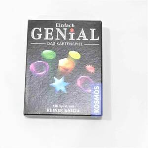 (中古) 頭脳絶好調カードゲーム Einfach Genial das Kartenspiel