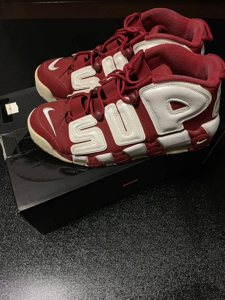 ヤフオク! -「supreme nike air more uptempo」の落札相場・落札価格