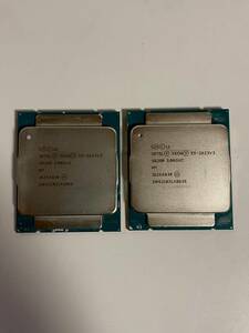  free shipping intel XEON E5-2623V3 2 pieces set Intel CPU 3.0GHz/ turbo maximum 3.5Ghz 4 core 8s red socket FCLGA2011-3 server for secondhand goods 