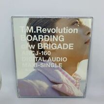 T.M.Revolution BOARDING c/w BRIGADE ARCJ-160 DIGITAL AUDIO MAXI-SINGLE_画像1