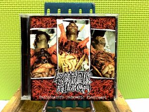 LYMPHATIC PHLEGM / S.M.E.S. Split CD 1st オリジナルプレス ゴアグラインド gore grind flesh grinder last days of humanity carcass