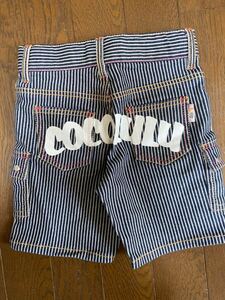  Cocolulu baby Cocolulu Mini COCOLULU Surf Hickory Denim shorts 90 95 100 3 -years old for COCOLULU mini lack Lulu rare 
