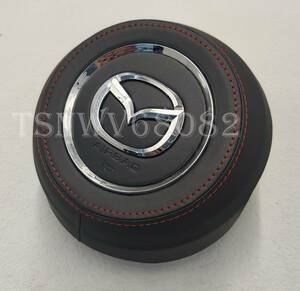 * free shipping * MAZDA CX-3 CX3 DK latter term Axela BM/BY latter term CX-5 CX5 KF latter term CX-8 CX8 Demio DJ latter term stitch entering leather air bag cover 