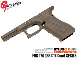 GLK-230(FDE)　GUARDER GLOCK Gen.4 オリジナルフレーム US Ver for マルイ G17 Gen4