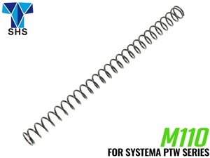 SS-PTW-QT01-023 SuperShooter PTW高耐久 等ピッチスプリング M110