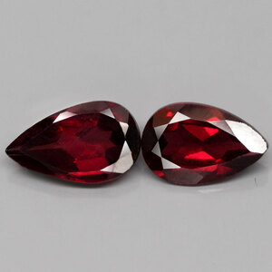 【天然スペサルタイト 2個組 1.88ct:7214】非加熱 ナミビア産 Natural Spessartite Garnet 満礬柘榴石 裸石 鉱物 宝石 jewelry Namibia