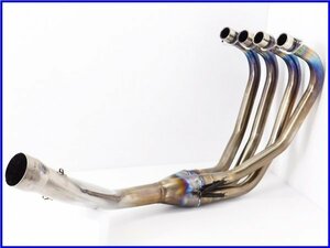 ★ 【M3】良品♪XJR400/R OVER Racing チタンエキゾーストパイプ♪60.5mmサイレンサー対応♪