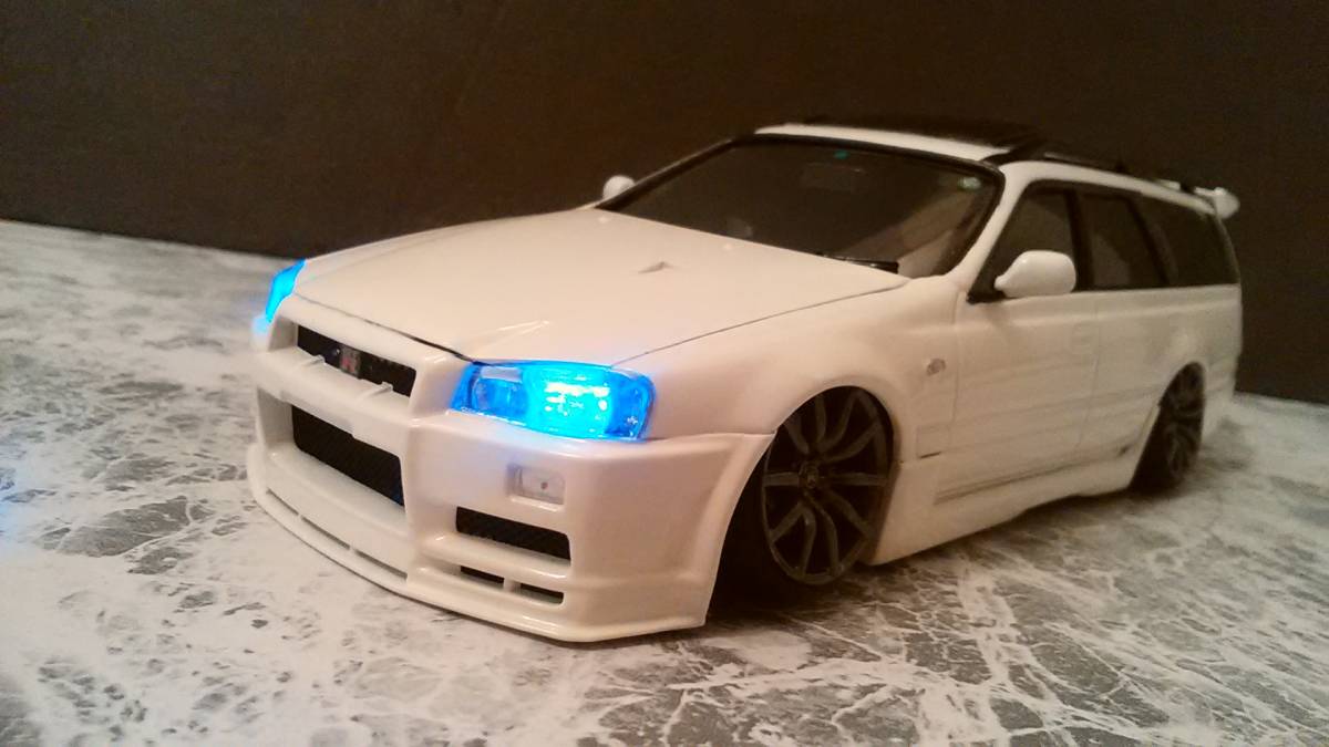 スカージア ステージア スカイライン 1/10ボディ