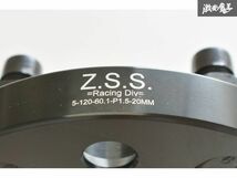 ☆Z.S.S. ワイドスペーサー Type2 専用ハブ一体型 PCD 120 5H 厚み:20mm ハブ 60.1 LEXUS レクサス LEXUS LS460 LS600h 新品 即納 ZSS_画像2