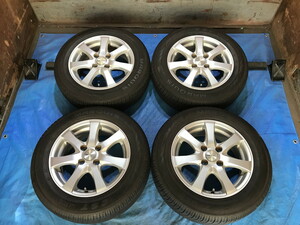 激安即決！タイヤ＋ホイール！POD 14-5.5J 4H/100 ET50 + 175/65R14 中古4本！ヴィッツ/ノート/フィット等コンパクトカーに！HM000707