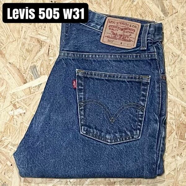 ＊6397 levis 505 リーバイス　メキシコ製　デニムパンツ w31