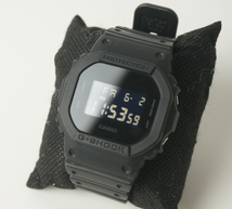 美品 G-SHOCK ジーショック CASIO カシオ 腕時計 DW-5600BB クォーツ スクエアフェイス ブラック デジタル_画像1
