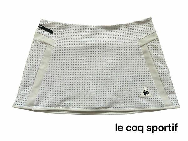 スカート ゴルフle coq sportif ルコックスポルティフ　Ｓ