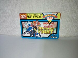 FC ファミコン 10ヤードファイト 箱・説明書付き 動作確認済み FAMICOM 10 YARD FIGHT