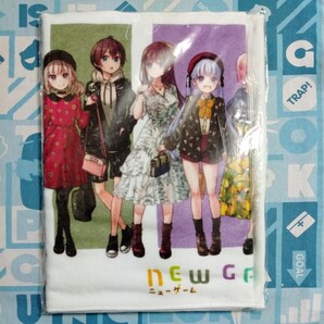 NEWGAME! 完結記念展 描き下ろし タオル 未開封新品 バスタオル 90×34cm