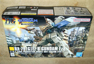  plastic model HGUC No.155 Gundam Easy eitoRX-79 [G] Ez-8 Gundam Ez8 GUNDAM Mobile Suit Gundam no. 08MS small .1/144 gun pra BANDAI