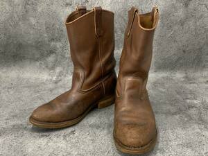 [ Vintage RED WINGpekos boots USA made ] Red Wing boots out sole 29.
