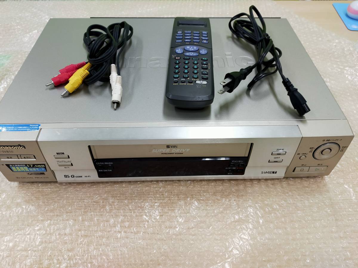 Panasinic (パナソニック) BSチューナー内蔵S-VHSビデオデッキ NV