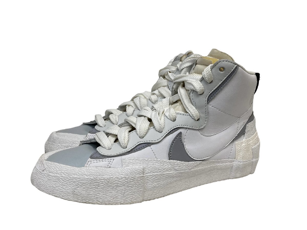 NIKE BLAZER MID/SACAI WHITE WOLF GREY ナイキ サカイ ブレーザー