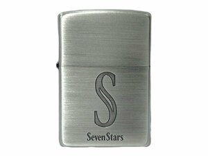 zippo (ジッポー) SEVENSTAR セブンスター オイルライター 2000年製 シルバー 雑貨/078