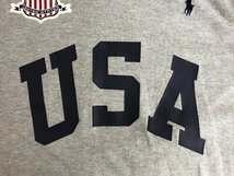 POLORALPH LAUREN (ポロラルフローレン) ポロシャツ USA オリンピック UNITED STATES L グレー メンズ/004_画像10