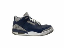 NIKE ナイキ AIR JORDAN 3 RETRO MIDNIGHT NAVY エアジョーダン スニーカー CT8532-401 27.5cm US9.5 ネイビー メンズ /027_画像2