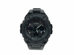 CASIO (カシオ) G-SHOCK Gショック デジアナ腕時計 Gスチール タフソーラー GST-W100G ブラック メンズ/091