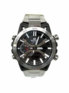 CASIO (カシオ) EDIFICE エディフィス ソスペンシオーネ デジアナ腕時計 Bluetooth搭載 ECB-2000YD-1AJF シルバー メンズ/025