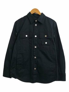 DIESEL (ディーゼル) S-AUSTIN SHIRT ジャケット シャツ ブルゾン A00097 0EAY XS ブラック メンズ/004