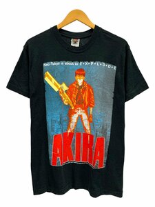 古着 FRUIT OF THE LOOM (フルーツオブザルーム) 00s AKIRA アキラ Tシャツ ビンテージ USA製 M 黒 ブラック メンズ /036