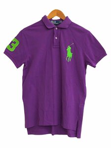 POLORALPH LAUREN (ポロラルフローレン) 352420 ポロシャツ 半袖 M 紫 パープル メンズ/004