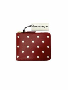 COMME des GARCONS Comme des Garcons POLKA DOTS PRINTED SA7100PD-RDRDOS purse red wi men's /027