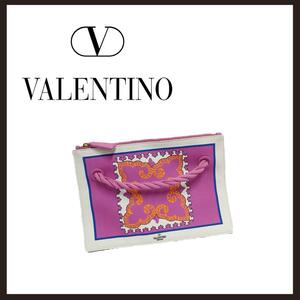 0* new goods unused Valentino ( Valentino ) Ceres te clutch standard clutch bag 0*