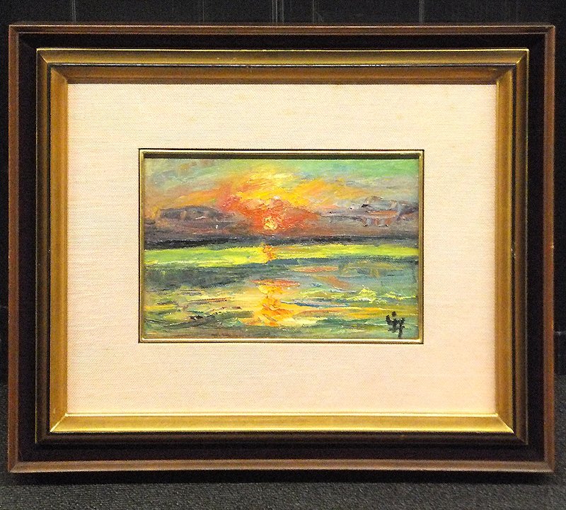 ヤフオク! -「油彩 日の出」(油彩) (絵画)の落札相場・落札価格