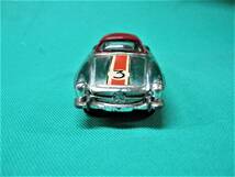 ☆稀少品CORGI TOYS SILVER MERCEDES BENZ 300 SL HARDTOP ROADSTER【USED美品/委託品】１/４３スケールモデル_画像2