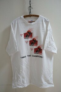 ★★★ヴィンテージ THE RESTAURANT THREE TIMES CHAMPION Tシャツ / HANES 1990'S BULLS