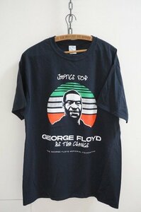 ★★JUSTICE FOR GEORGE FLOYD BE THE CHANGE Tシャツ / GILDAN
