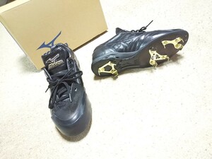 Новая пилянка 26,0 см. Mizuno Baseball 9 Зубы Spike Shoes 26 см металлические туфли шипа 26,0 см р см с кожей 26 см.