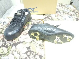 Новый 26,0 см с P кожи 26,0 см бейсбол Mizuno 9 зубной шип.