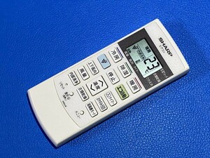 送料無料 中古 美品 SHARP シャープ エアコン リモコン A892JB 除菌 清掃済 安心の保証有 (管理No O-48)