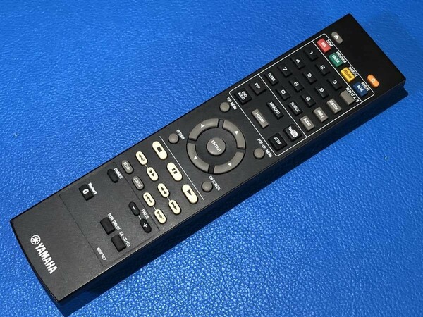 送料無料 中古 YAMAHA ヤマハ BDプレイヤー リモコン BDP127 「BD-A1040 」 除菌 清掃済 安心の保証有 (管理No S-381)