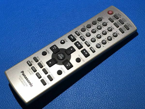 送料無料 中古 Panasonic パナソニック オーディオ リモコン N2QAJB000094 除菌 清掃済 安心の保証有 (管理No 6-393)